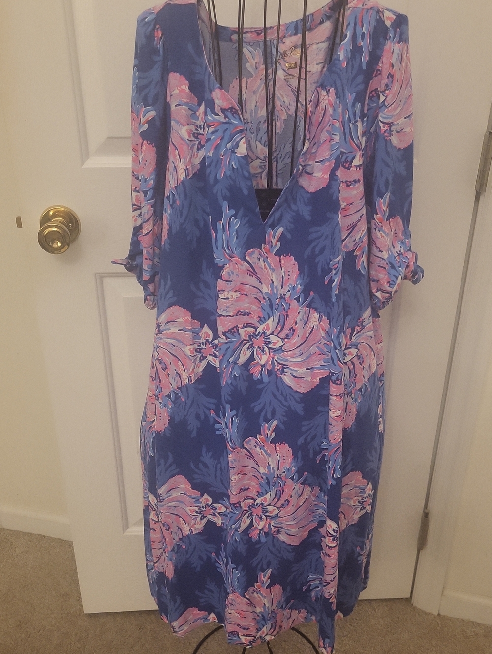 Lilly Easly Dress Multi Fan The Flames